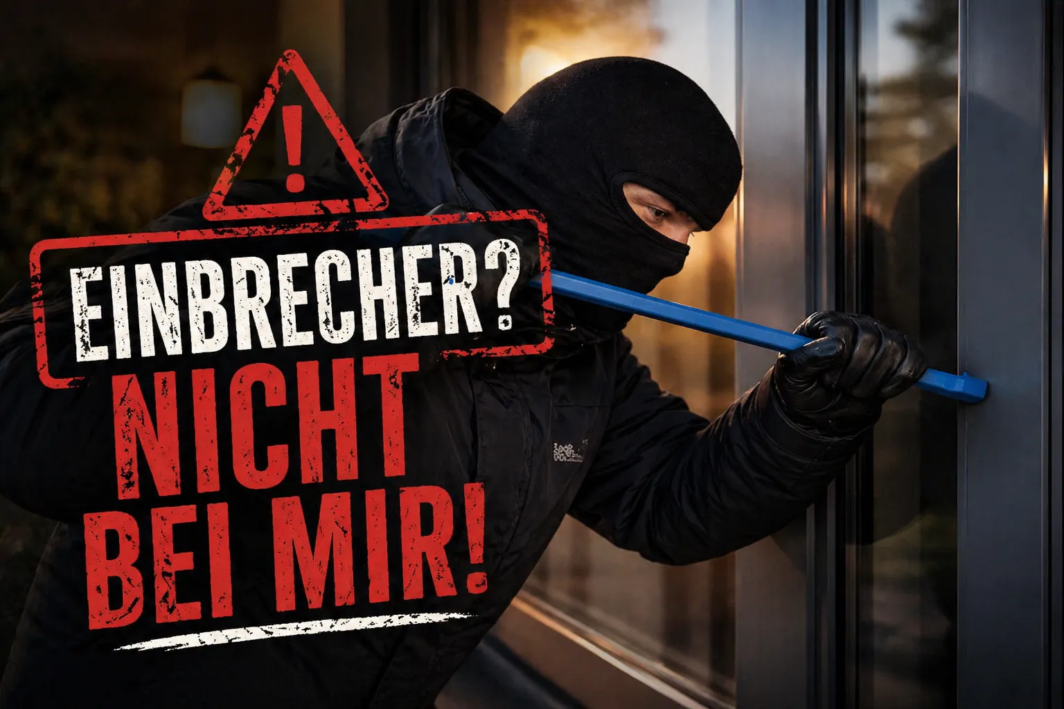 Einbrecher? Nicht bei mir!