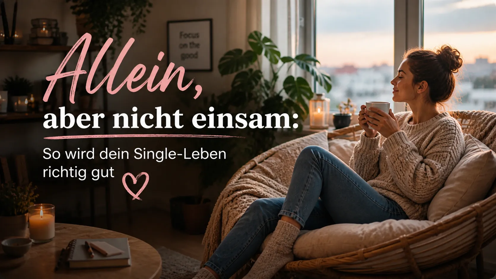 Allein, aber nicht einsam